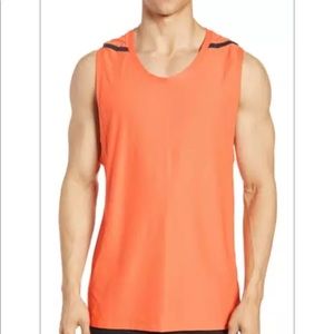 Nike Mens Teck Pack Training Tank Orange XL